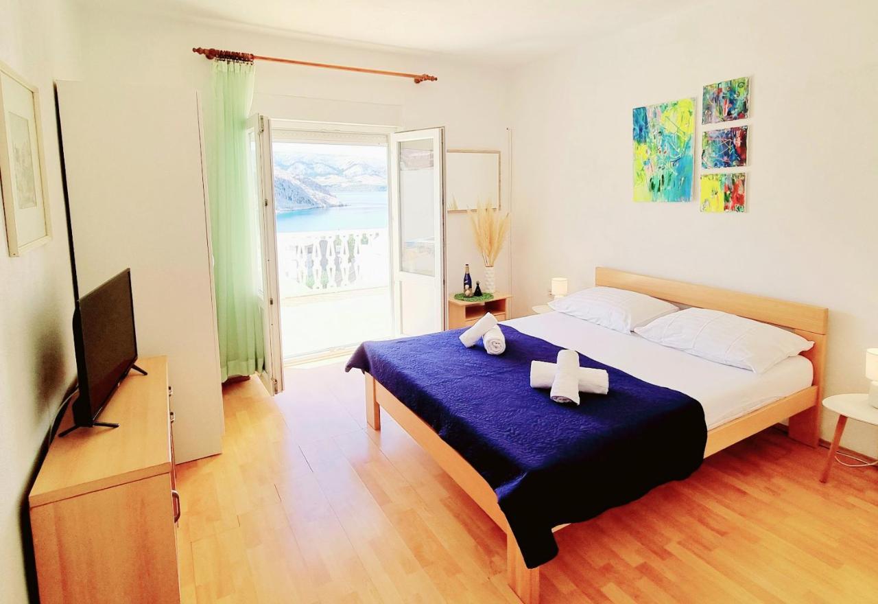 Stanko Sea View Apartment Metajna Exterior photo